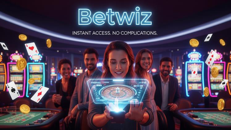 Betwiz offers instant access to casino games without complications
